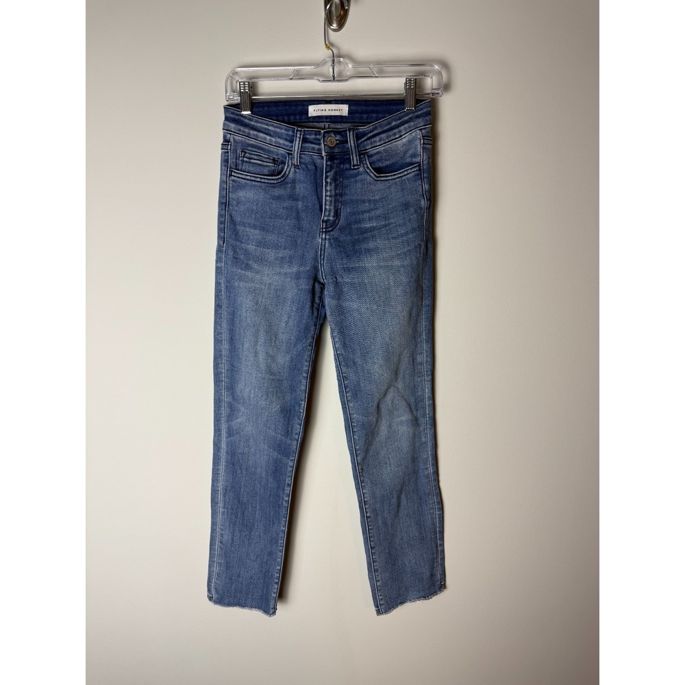Flying Monkey Skinny Jeans Women's 25 Blue Denim Casual‎ Comfort